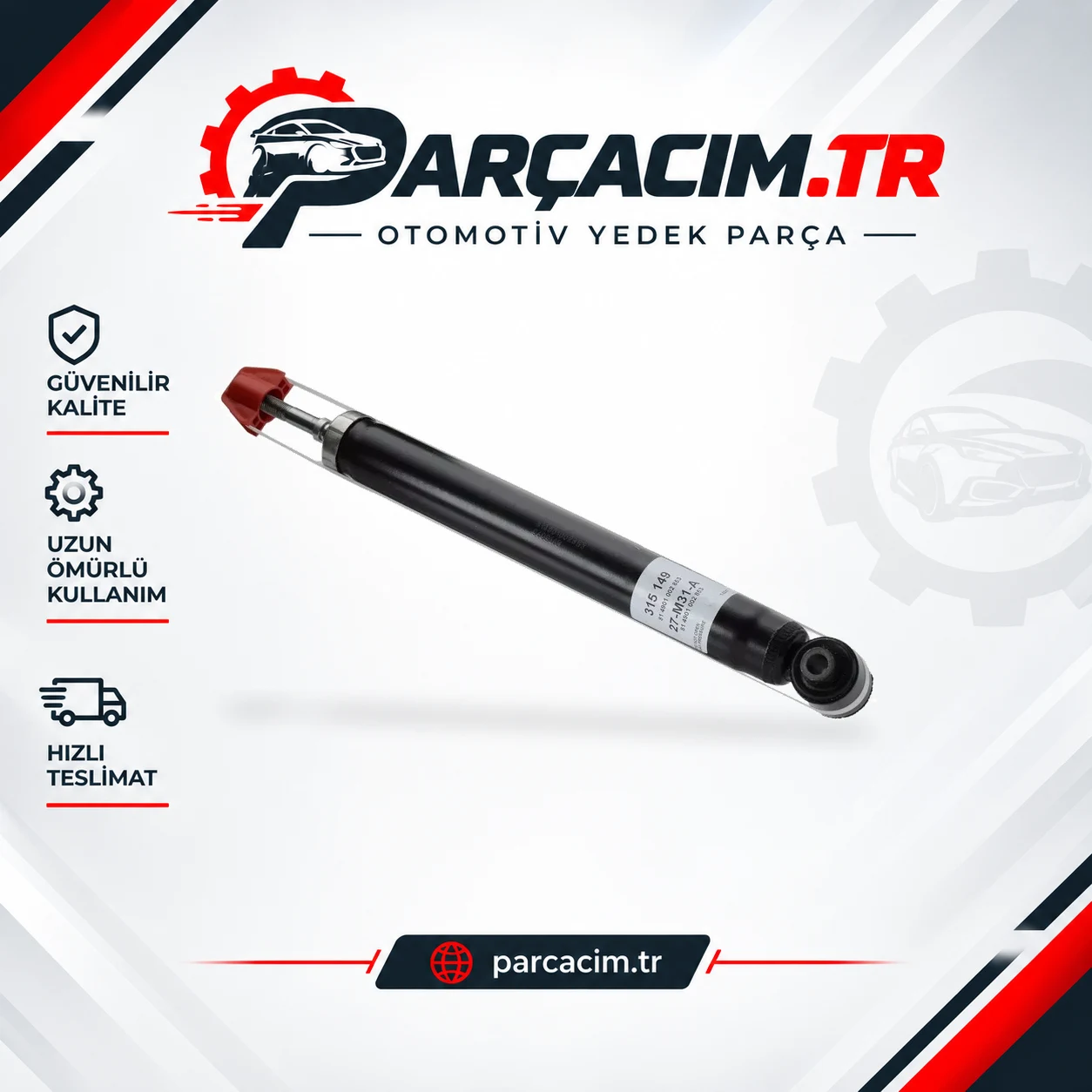SACHS Arka Amortisör 315149