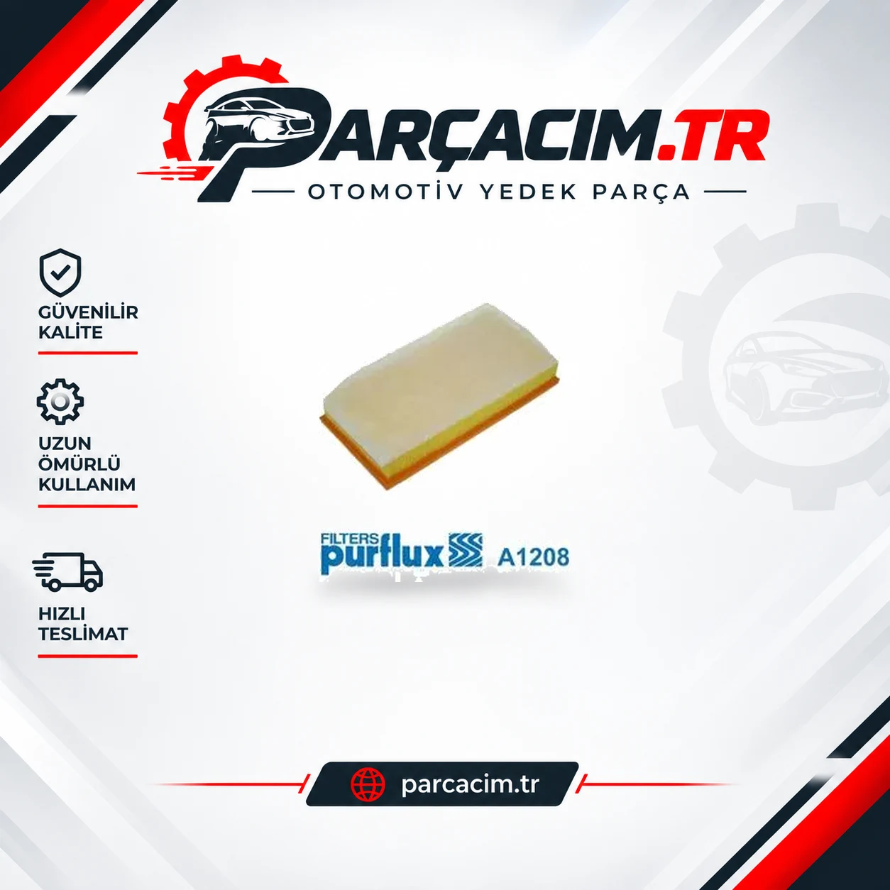 PURFLUX Hava Filtresi A1208