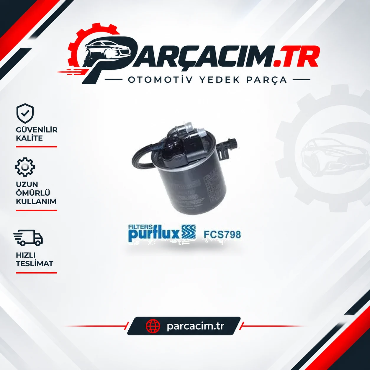 PURFLUX Mazot Filtresi FCS798