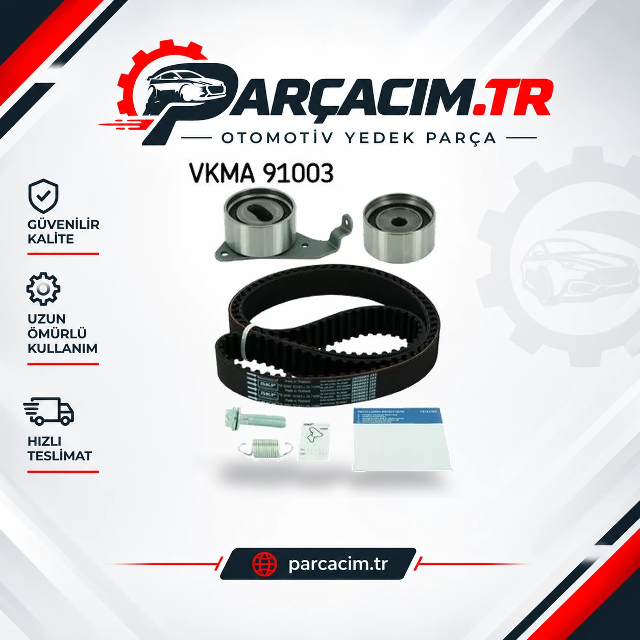 SKF Eksantrik Triger Kayış Seti VKMA91003