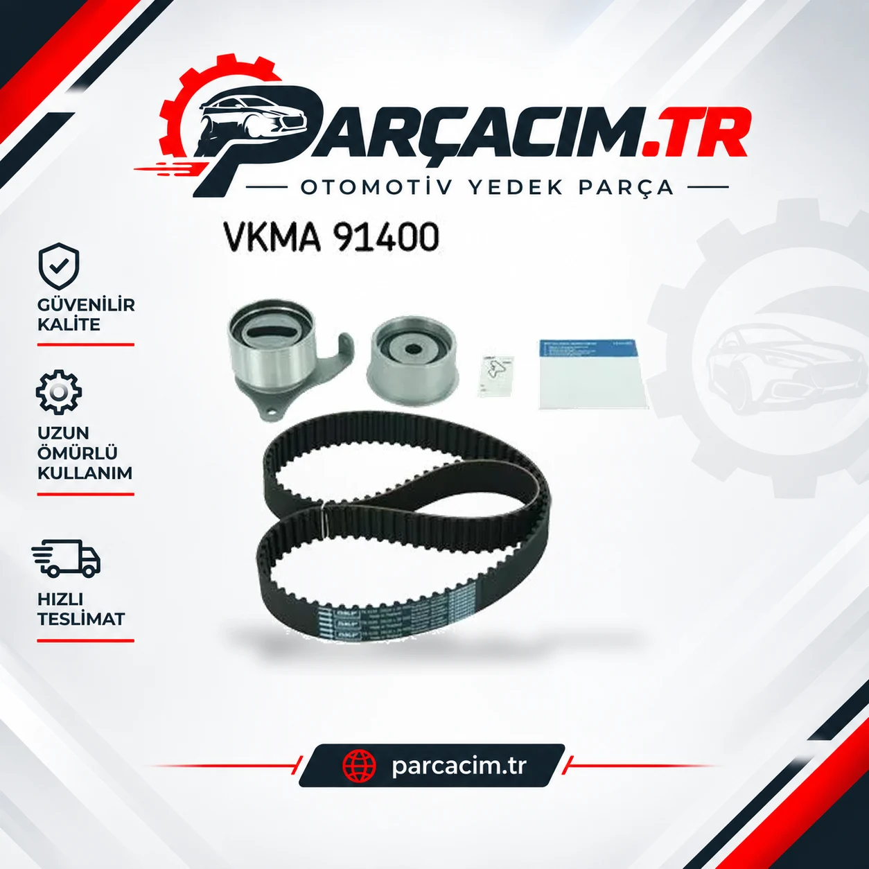 SKF Eksantrik Triger Kayış Seti VKMA91400