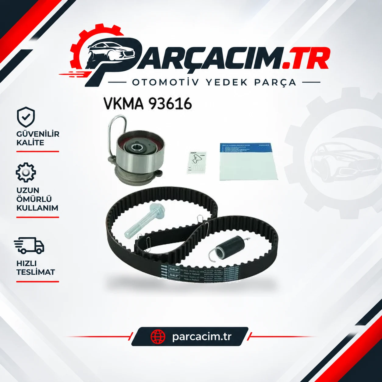 SKF Eksantrik Triger Kayış Seti VKMA93616
