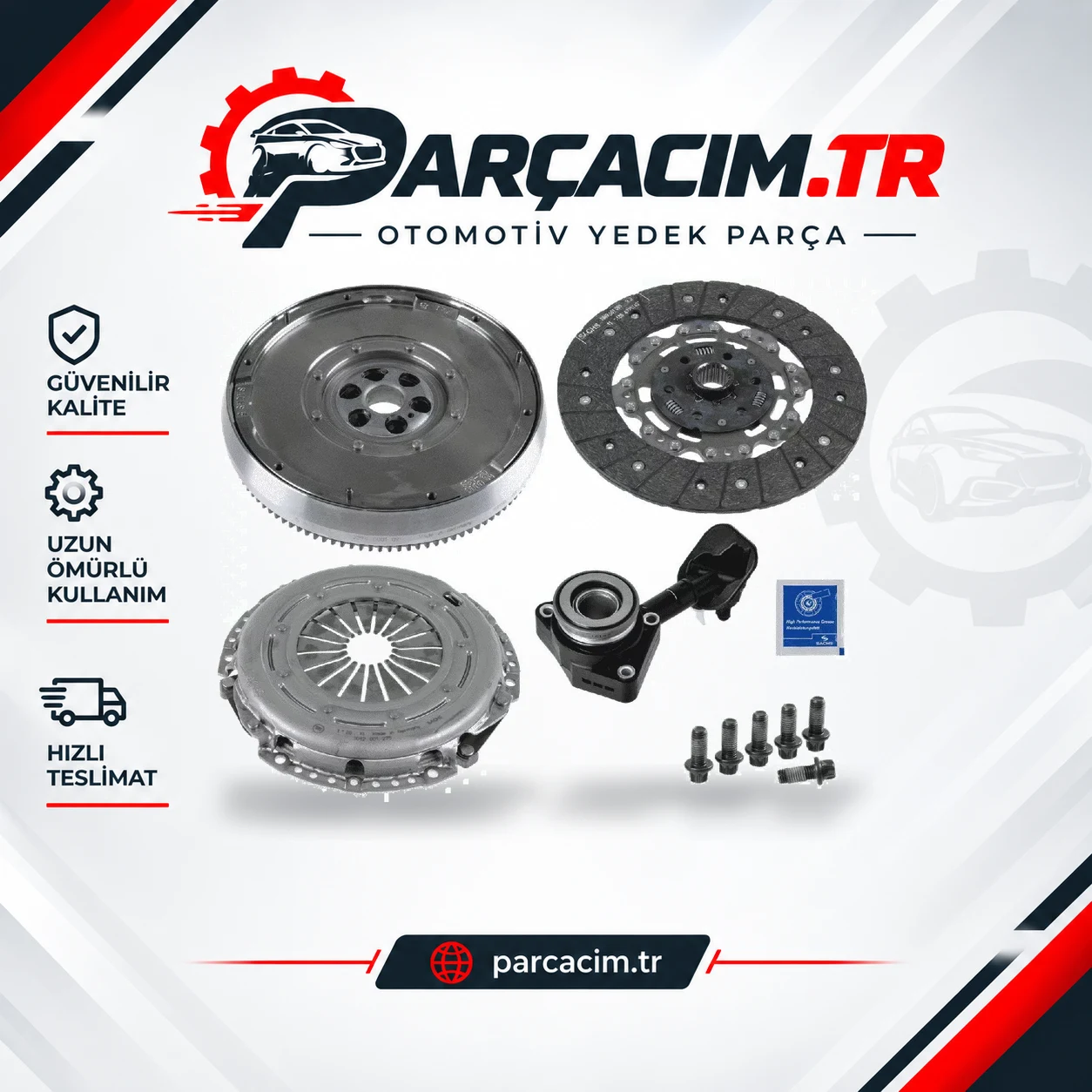SACHS Debriyaj Seti+Volant+Rulman 2290601017