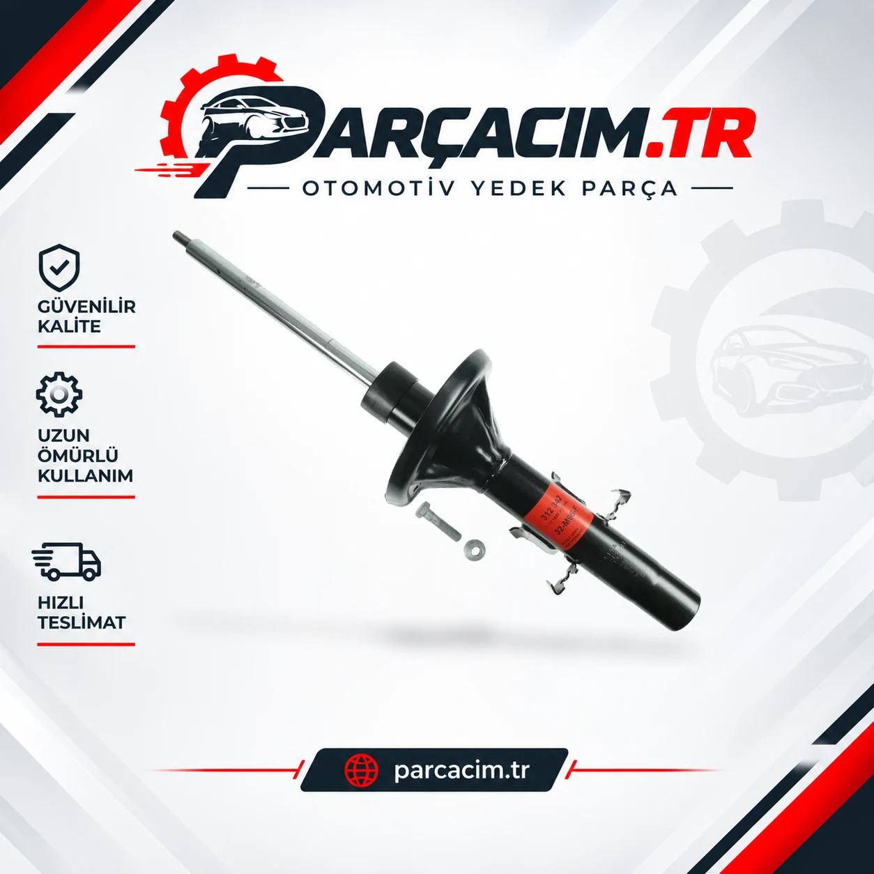 SACHS Arka Amortisör Gazlı 312342