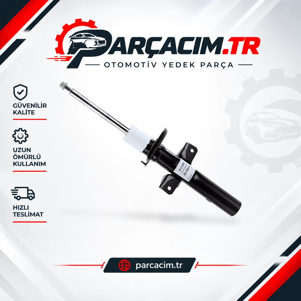 SACHS Arka Amortisör Gazlı 312939