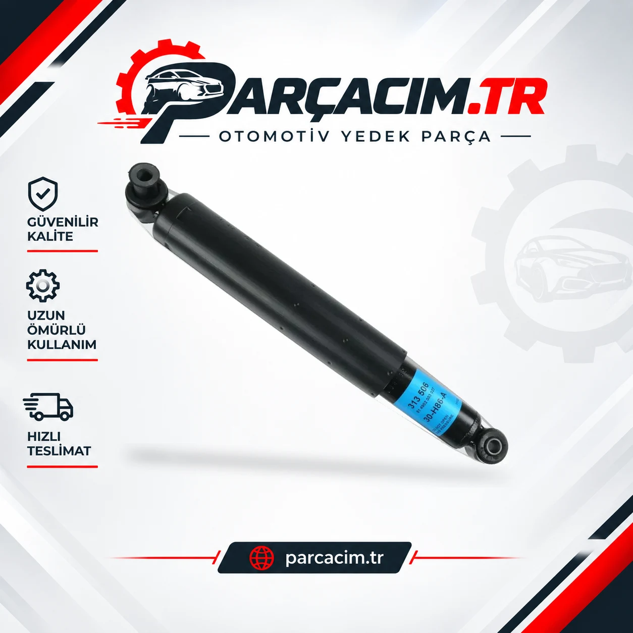 SACHS Arka Amortisör 313506