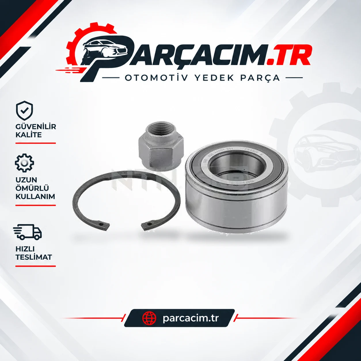 SNR Ön Aks Rulmanı Abs,li XGB44001S01-R16603