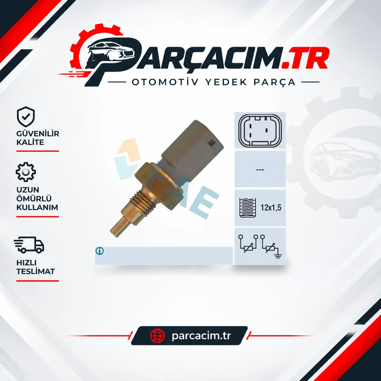 FAE Su Sıcaklık Hararet Müşürü FAE 33720