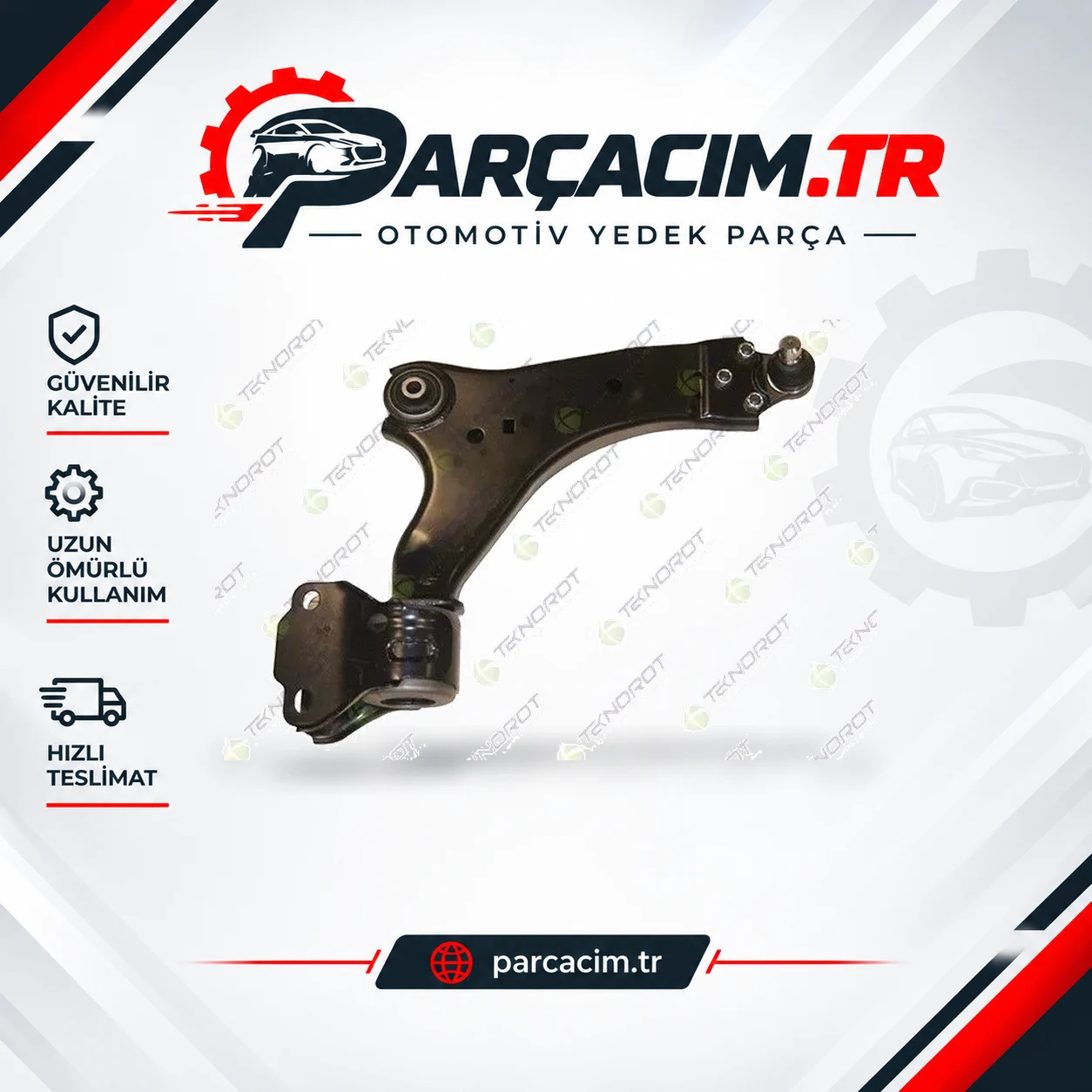 TEKNOROT Salıncak Ön Sağ Sac Rotilli Burçlu VO-688