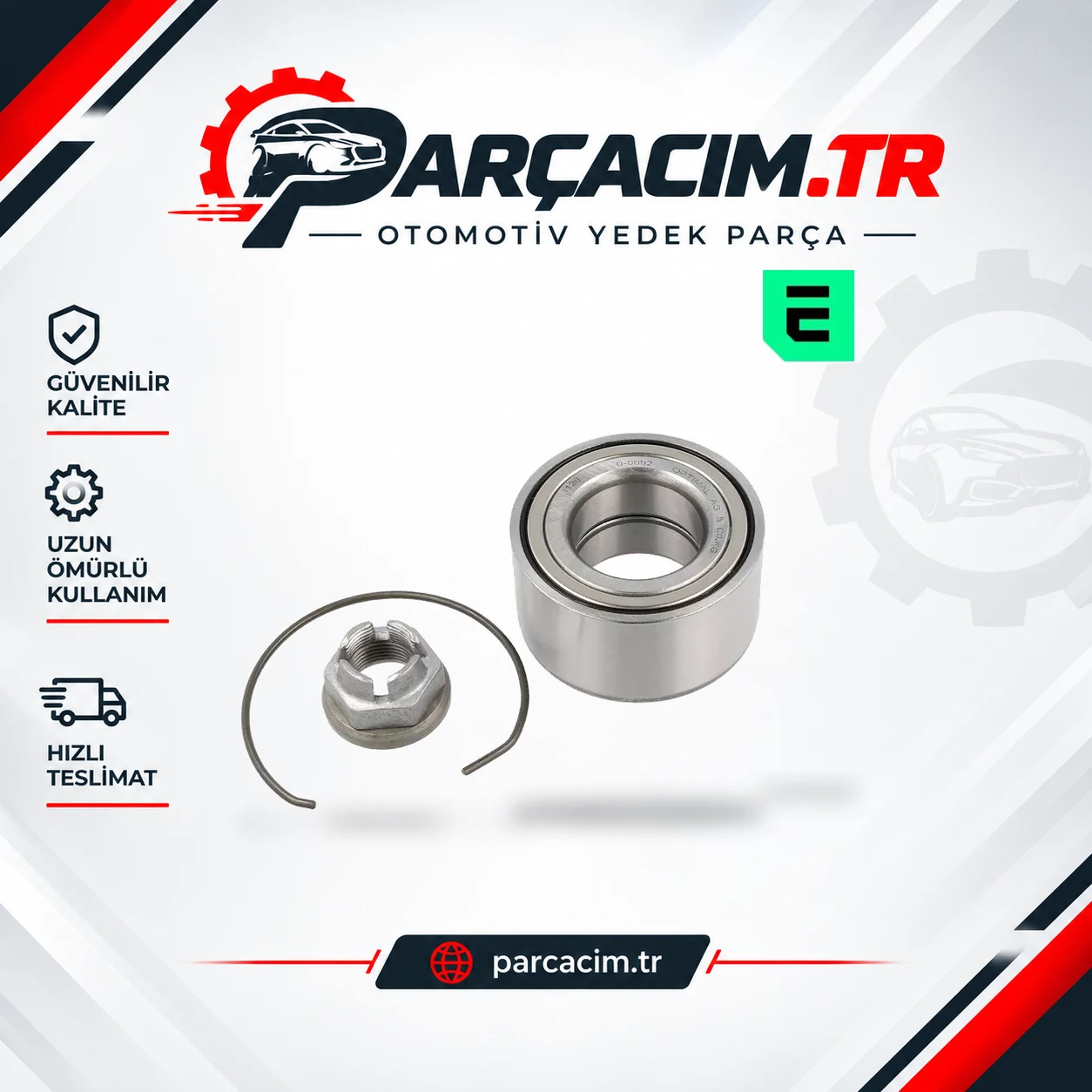OPTİMAL Ön Aks Rulmanı Kit 700310