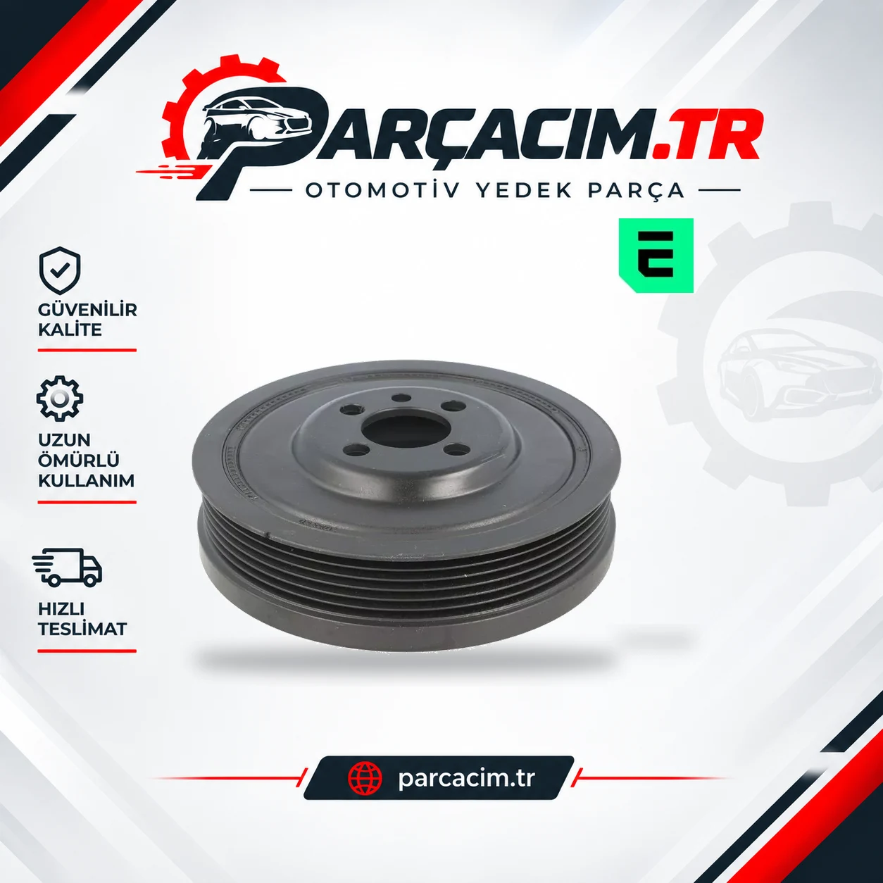 OPTİMAL Krank Kasnağı 6Pk 5 Kanal F8-6396