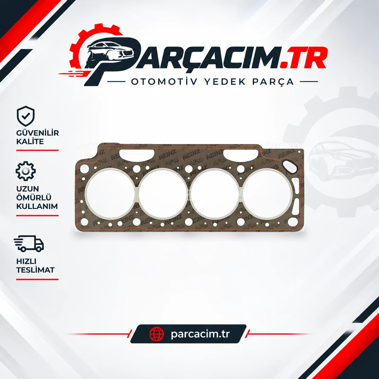 VICTOR REINZ Silindir Kapak Contası 1.75mm 1 Kertik 61-31210-10
