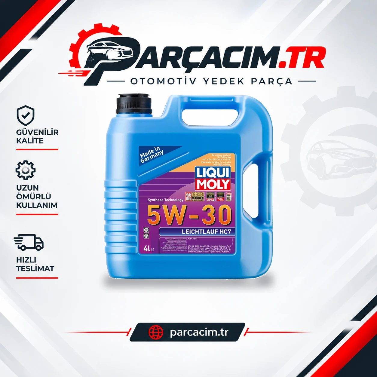 LIQUI MOLY Liqui Moly 5W-30 Leichtlauf Hc7 4 Lt 8461