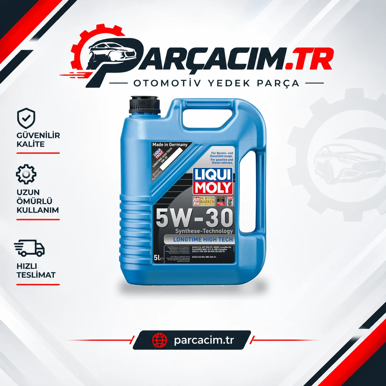 LIQUI MOLY Liqui Moly 5W-30 Longtime High Tech  5 Lt 9507