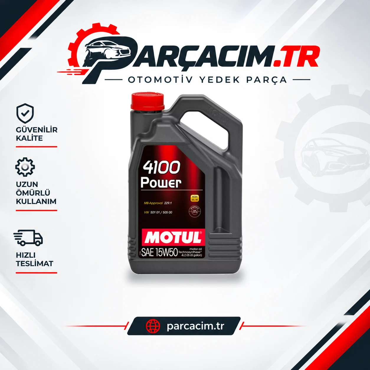 MOTUL Motul 4100 Power 15W-50  4 Lt 100271