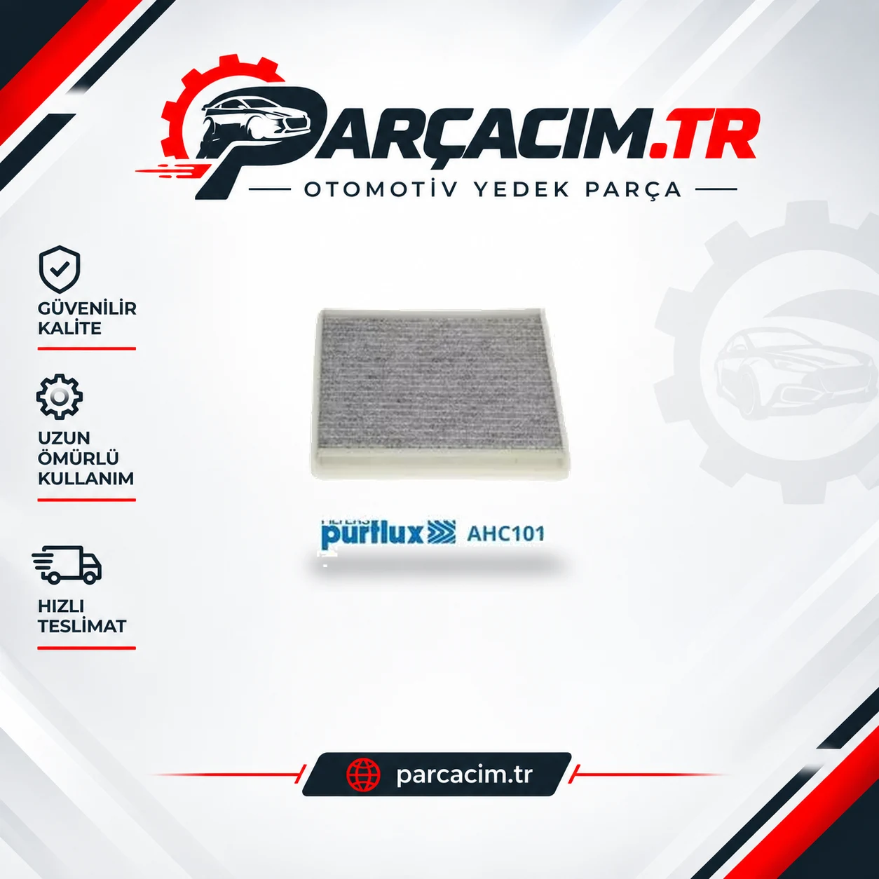 PURFLUX Polen Filtresi Karbonlu AHC101