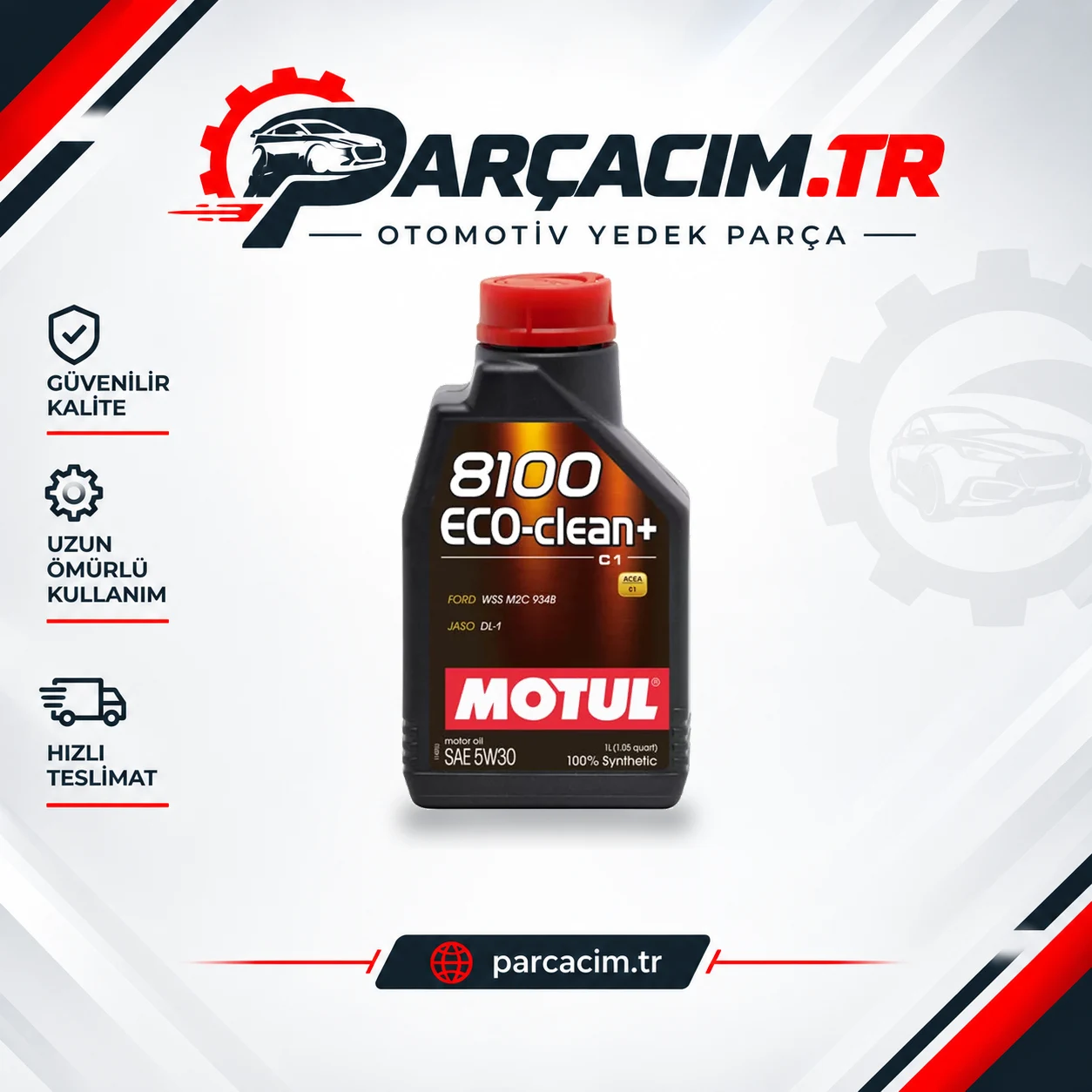 MOTUL Motul 8100 Eco-Clean+ 5W30 1 Lt 101580