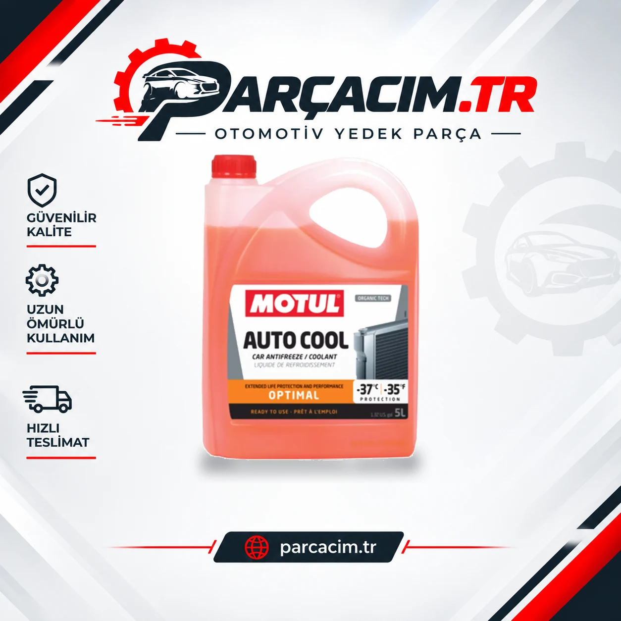 MOTUL Motul Auto Cool Optımal Antifriz 5 Lt 109142