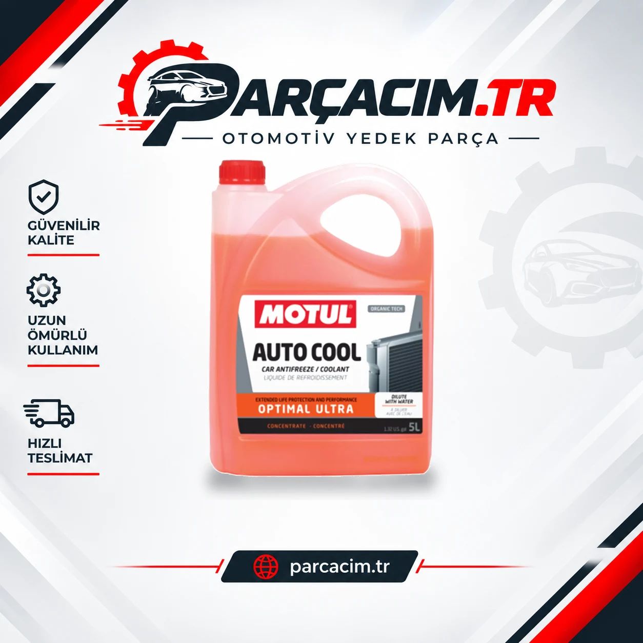 MOTUL Motul Auto Cool Optımal Ultra Antifriz 5 Lt 109143