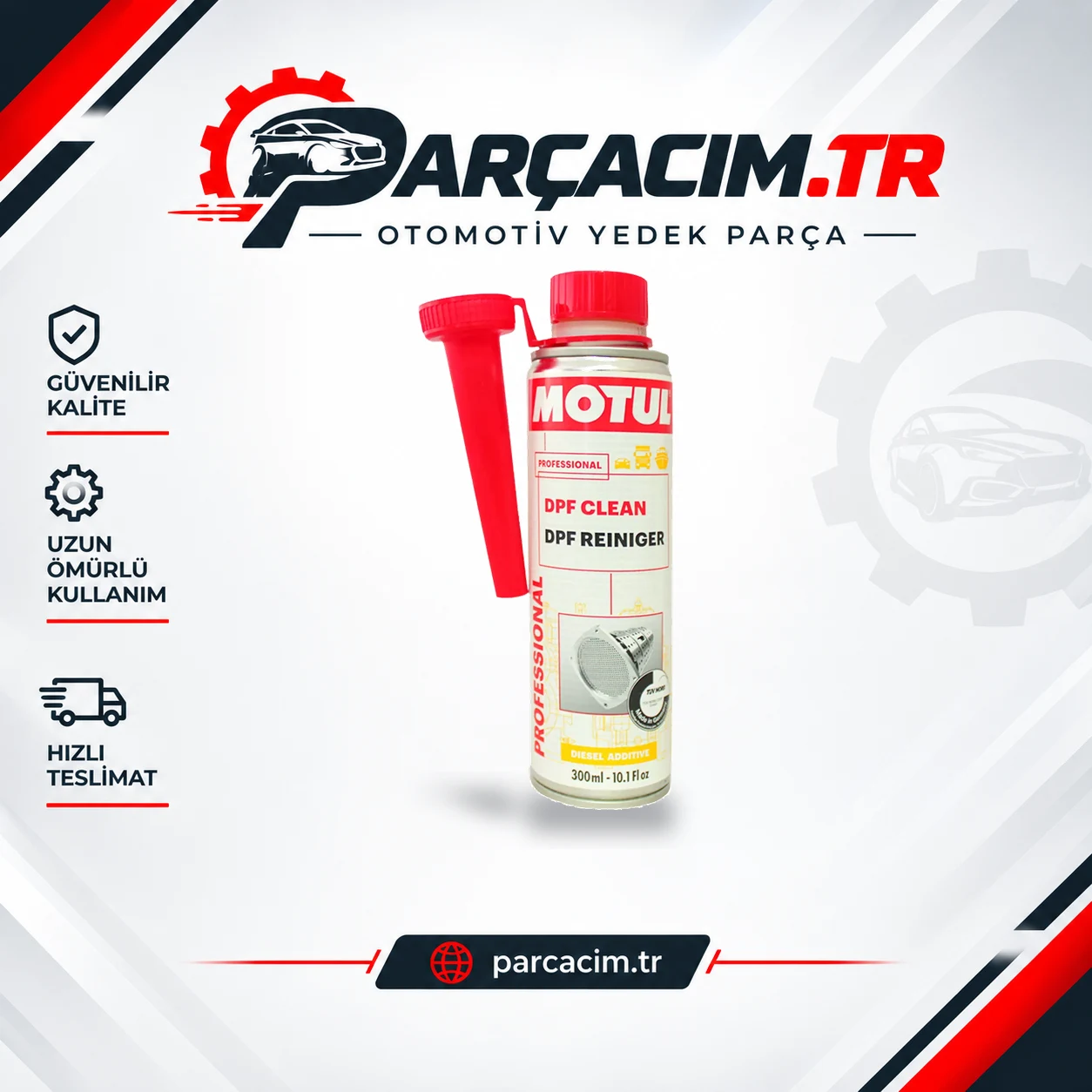 MOTUL Motul Dizel Partikül FiltreTemizleyici 300 ML 108118