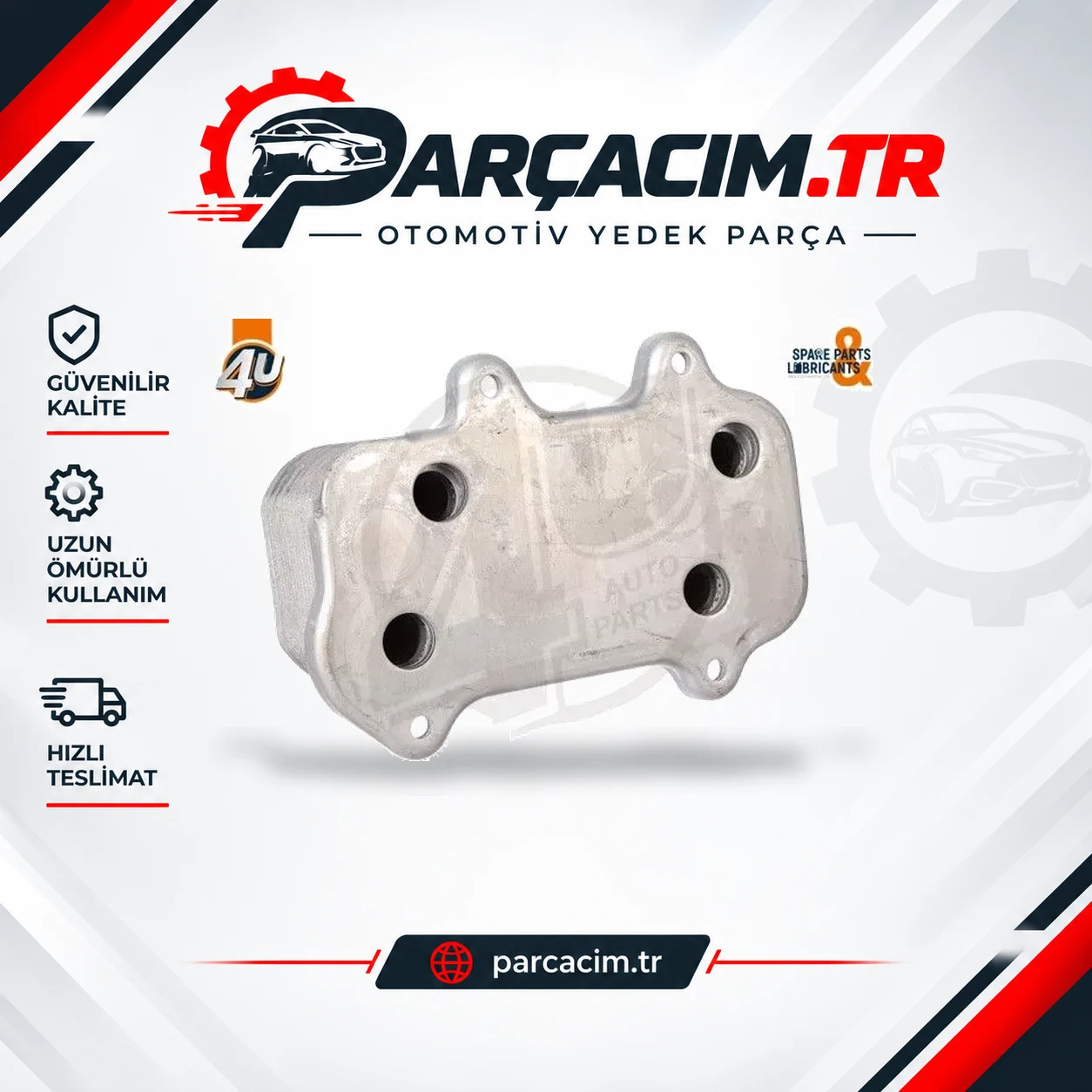 4U AUTOPAR Yağ Radyatörü 14239PR