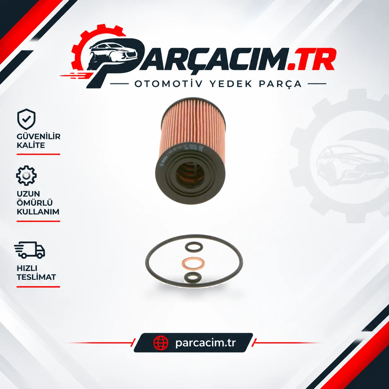 BOSCH Yağ Filtresi 09864B7029