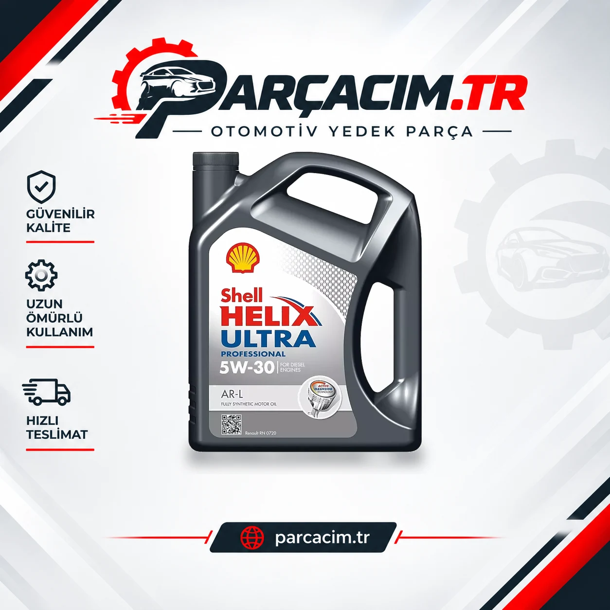 SHELL Shell Ultra Prof. AR-L 50W-30 5 Lt 550040186