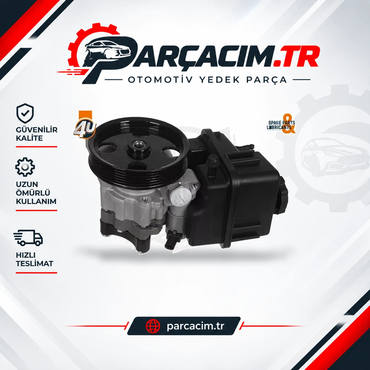 4U AUTOPAR Direksiyon Pompası 12178MR