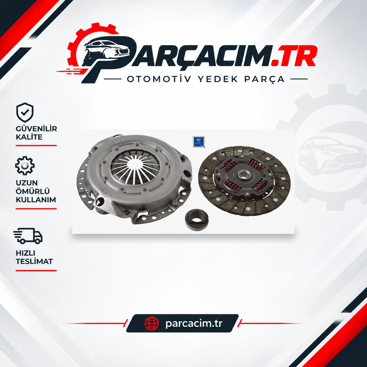 SACHS Debriyaj Seti Yuvarlak Rulmanlı 3000951069