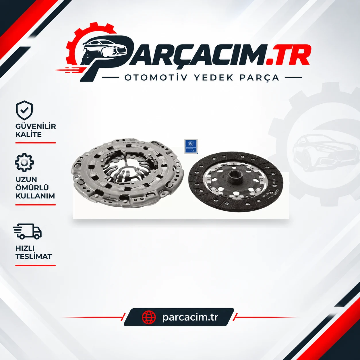 SACHS Debriyaj Seti Rulmansız 3000951197