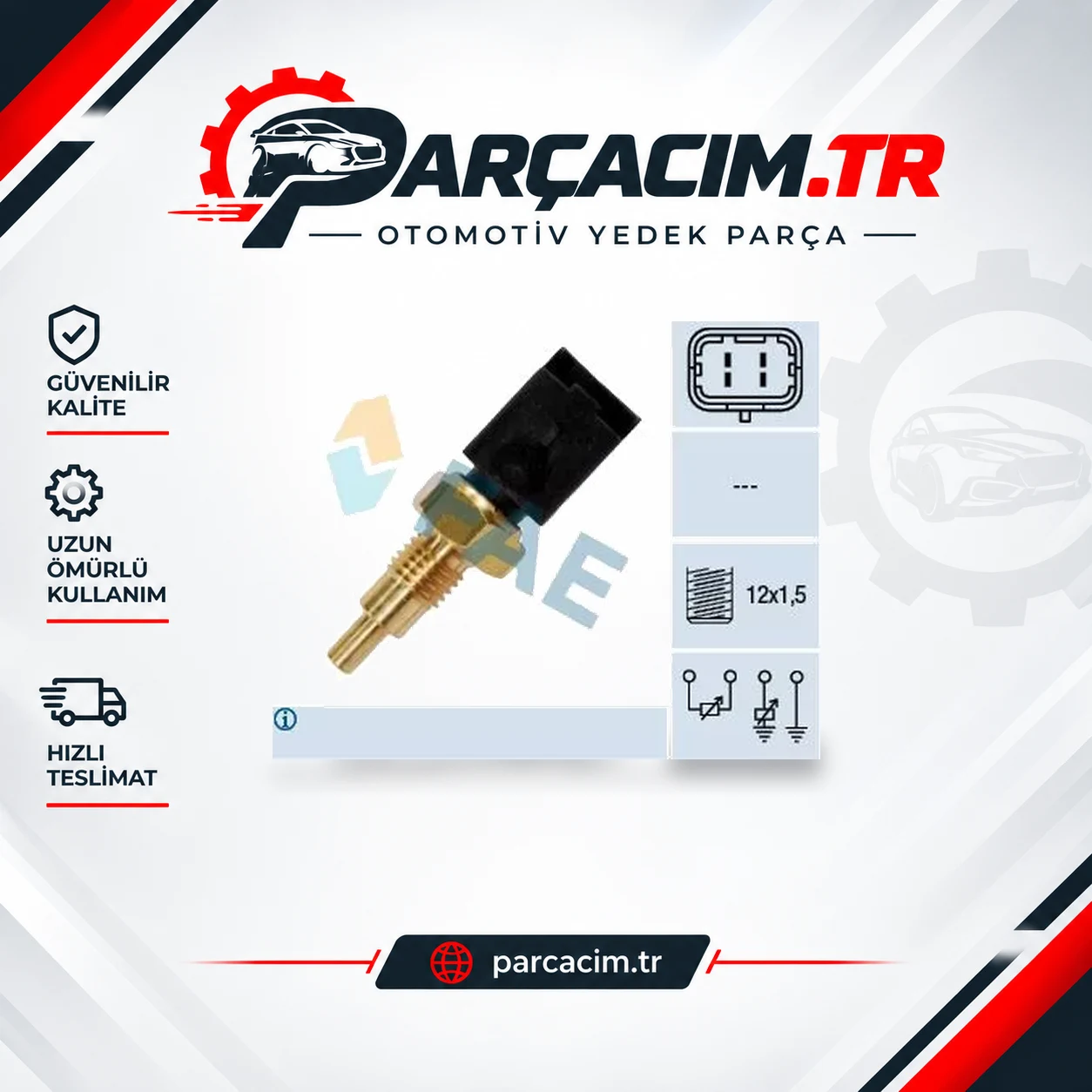 FAE Su Sıcaklık Hararet Müşürü FAE 33723