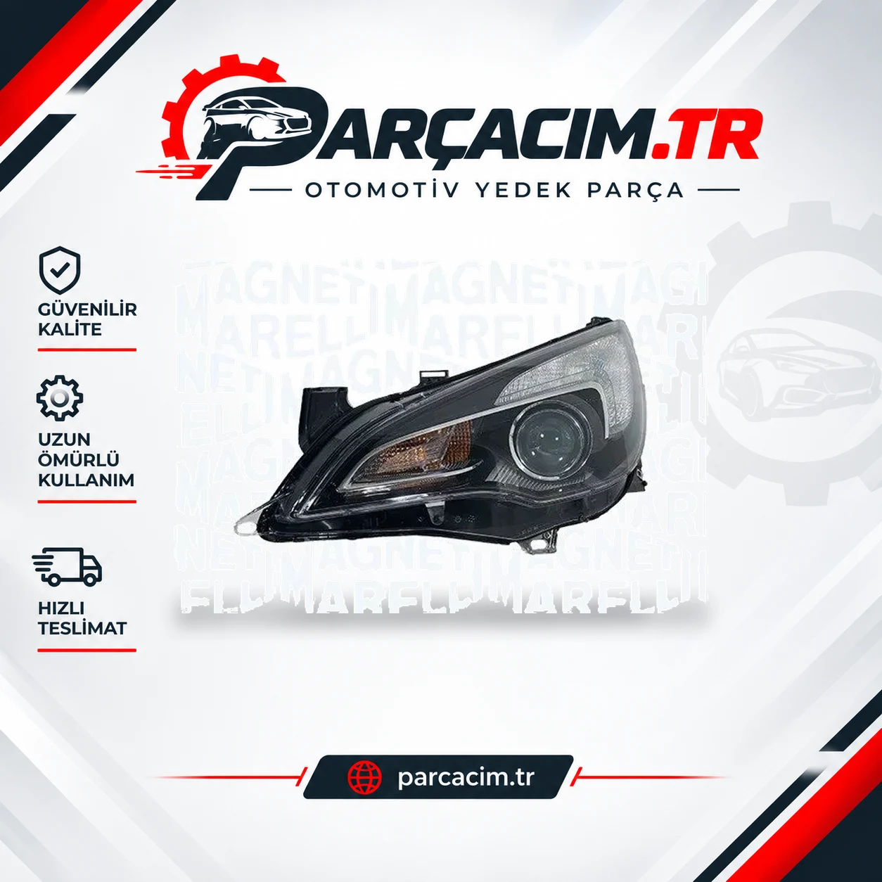 MAGNETİ MARELLİ Far Sol Komple 710301262203