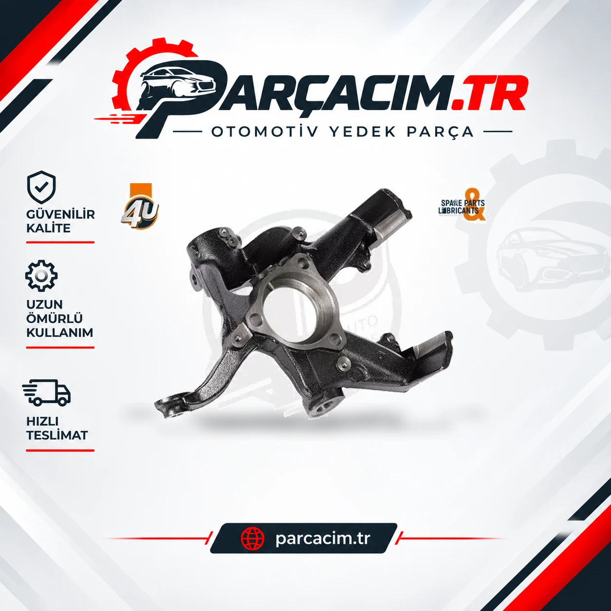 4U AUTOPAR Aks Taşıyıcı Sağ 80mm 55051VV