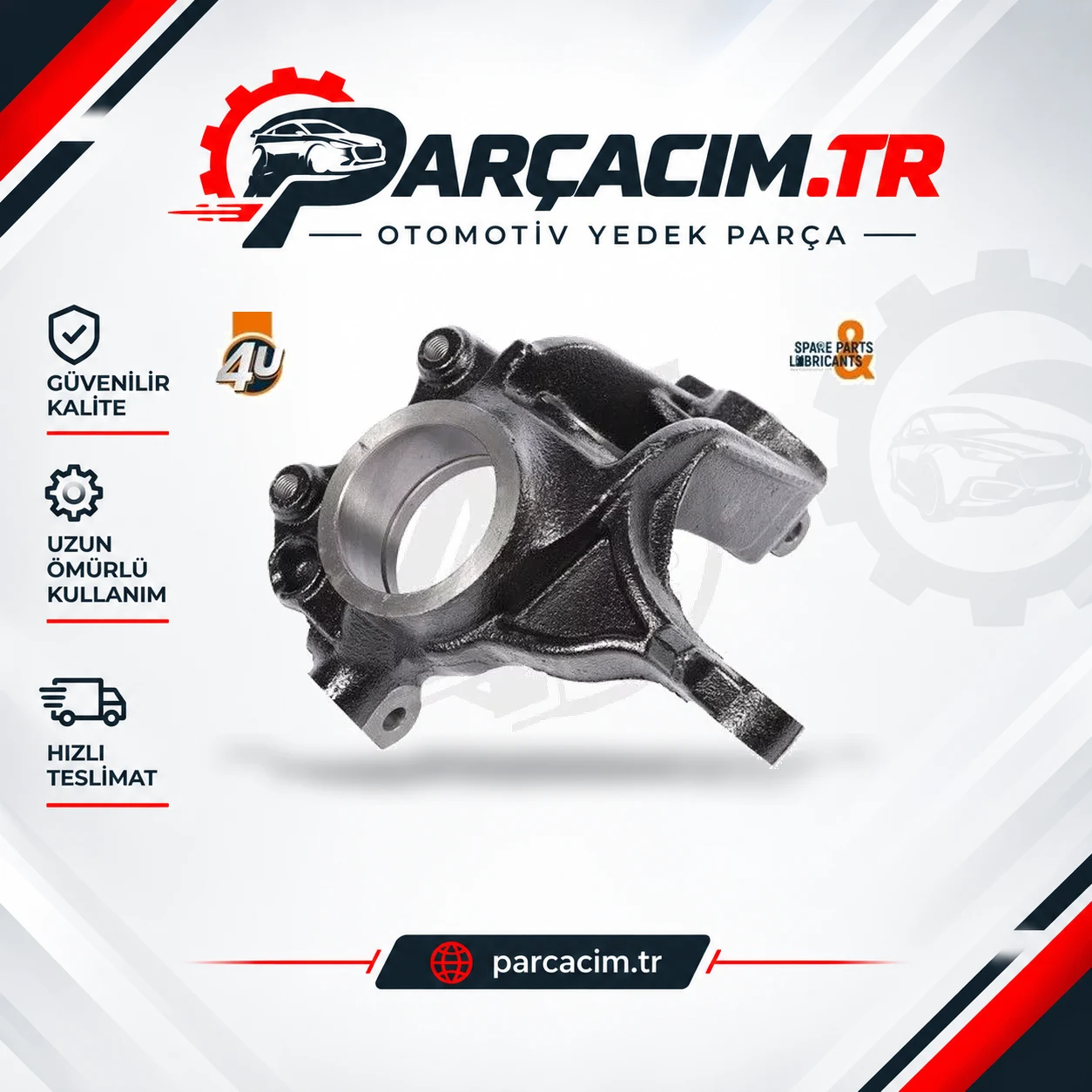 4U AUTOPAR Aks Taşıyıcı Sol 55084PU