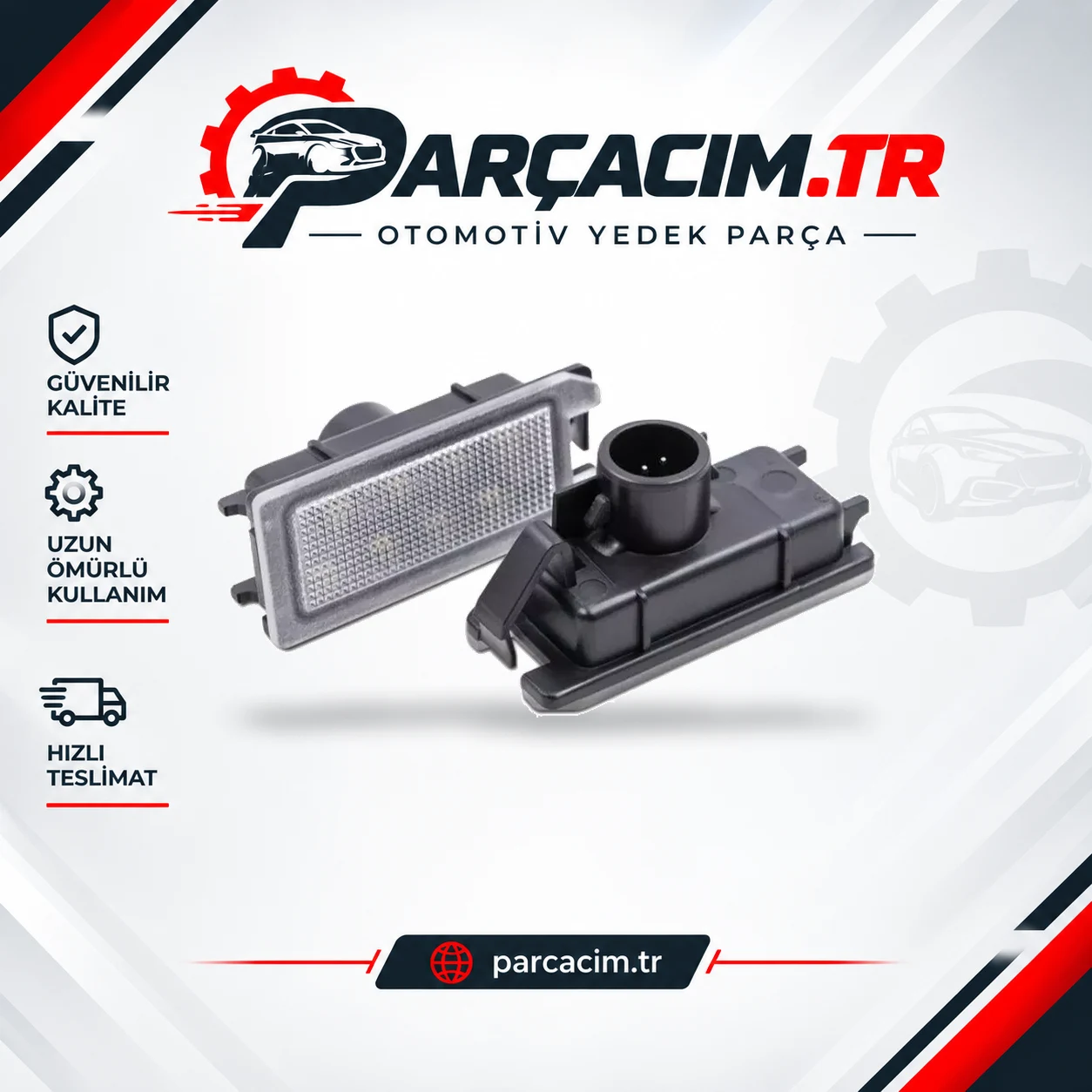 ORIJINAL Plaka Lambası Led Takım 68225282AA