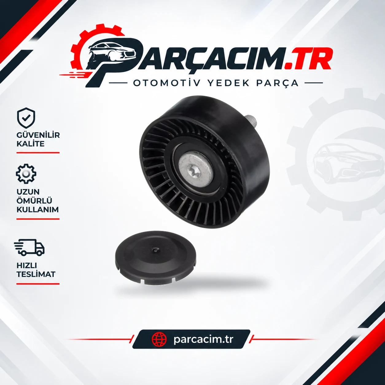 GATES Alternatör V Kayış Gergi Rulmanı T36455