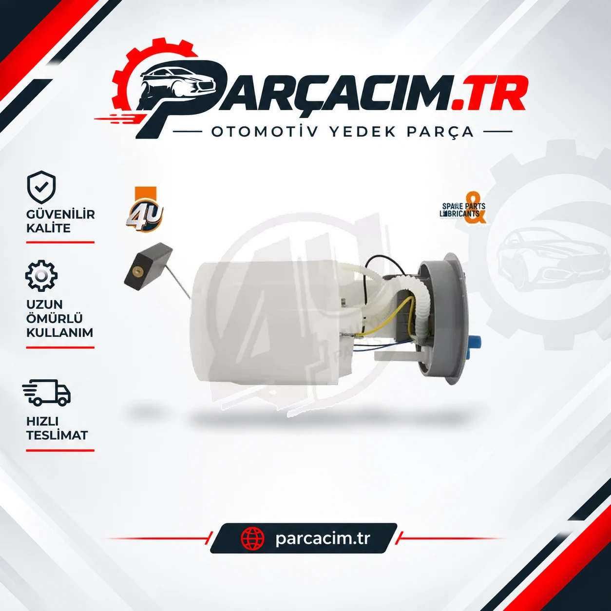 4U AUTOPAR Yakıt Pompası Şamandıralı 32938VV-6Q0919050C