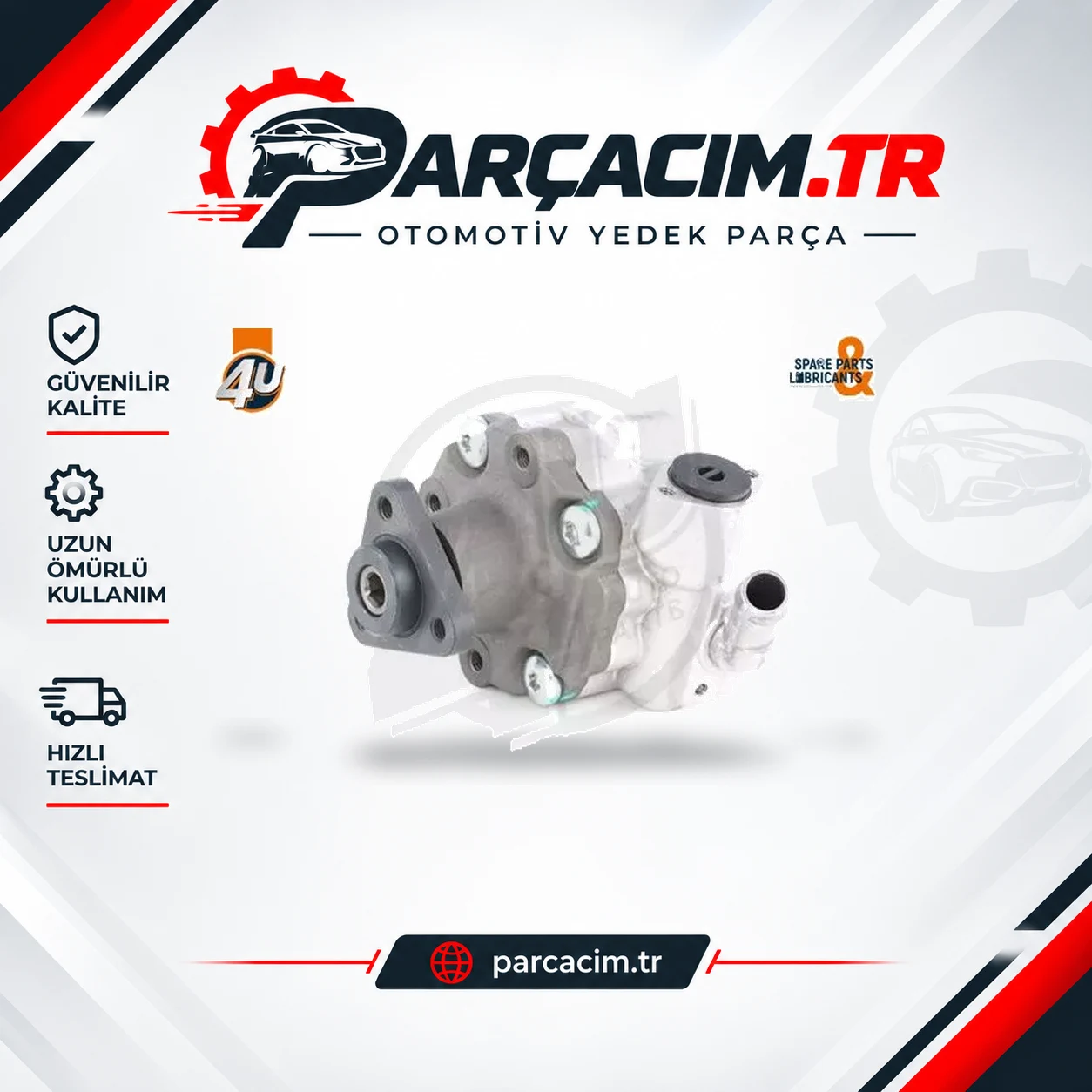 4U AUTOPAR Direksiyon Pompası 12226VV