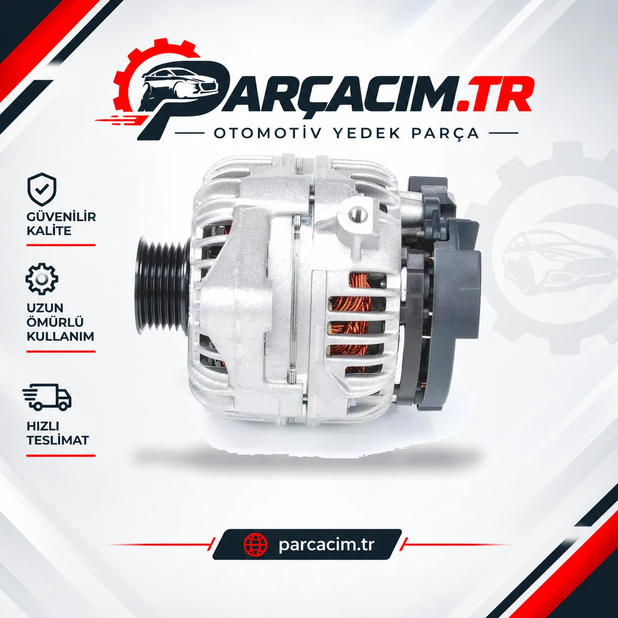 BOSCH Alternatör 120A=14V 0124515086