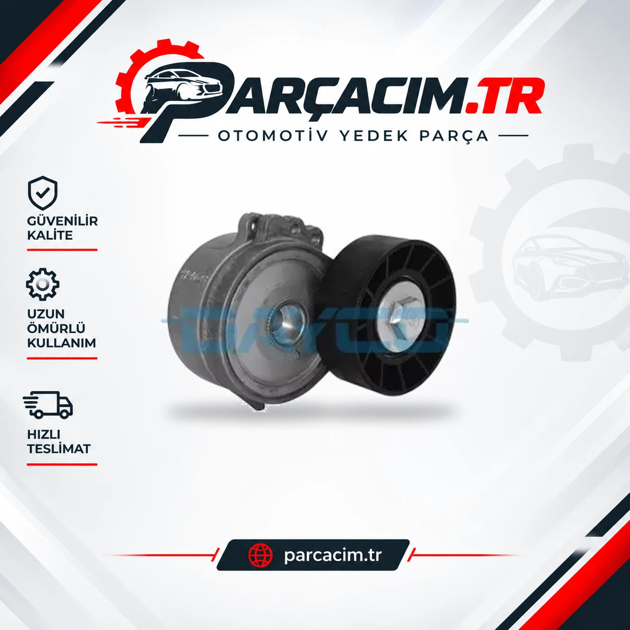 DAYCO Alternatör V Kayış Gergi Rulmanı Kütüklü APV1114