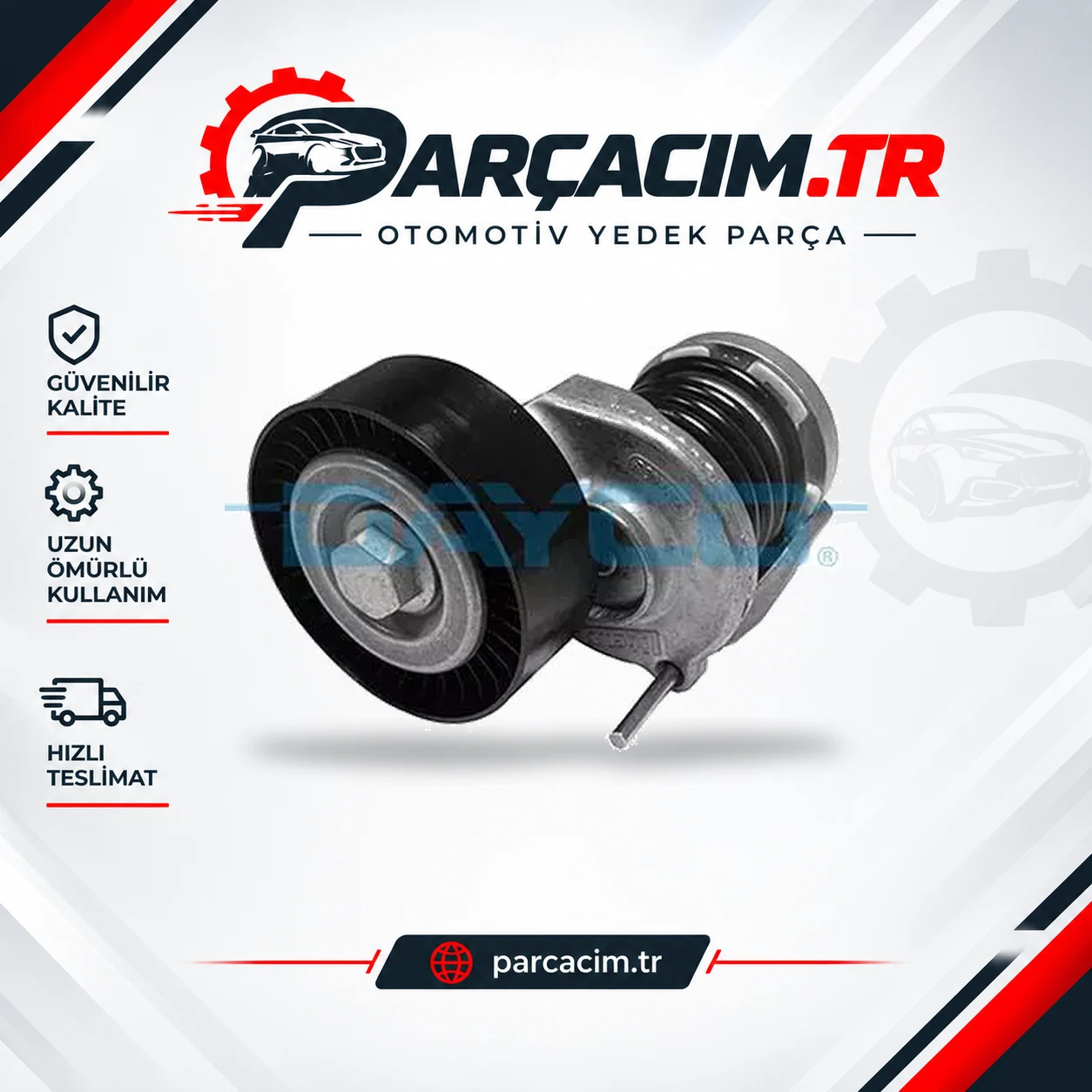 DAYCO Alternatör V Kayış Gergi Rulmanı Kütüklü APV2511