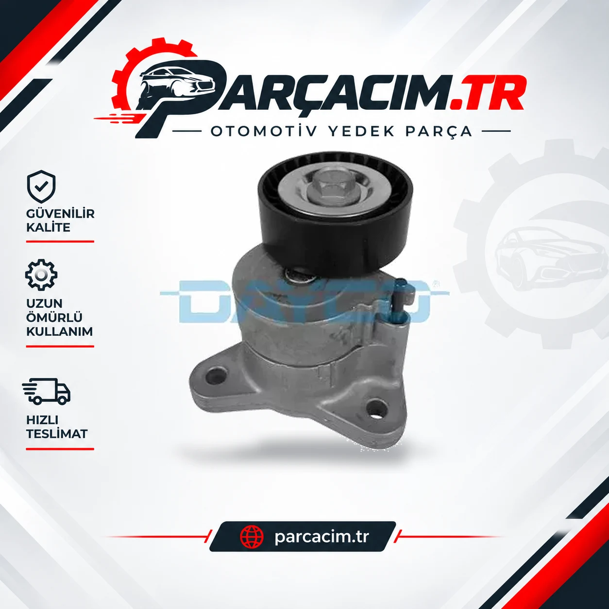 DAYCO Alternatör V Kayış Gergi Rulmanı Kütüklü APV2987