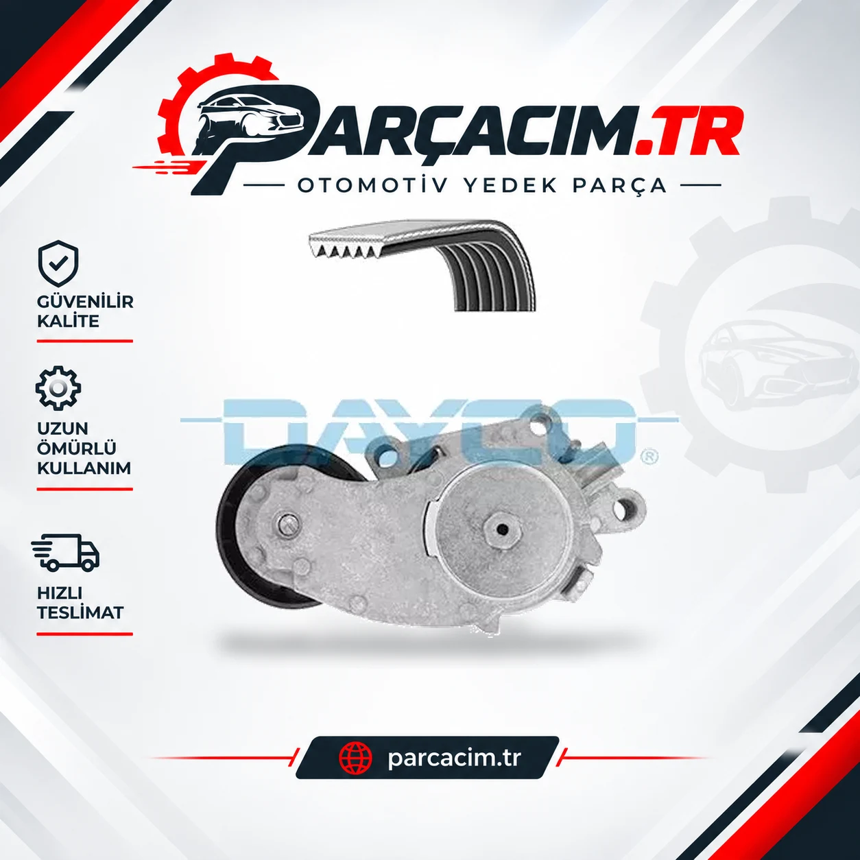 DAYCO Alternatör V Kayış Seti Kanallı KPV334