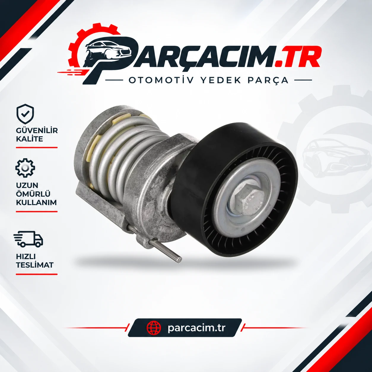 GATES Alternatör V Kayış Gergi Rulmanı Kütüklü T38214