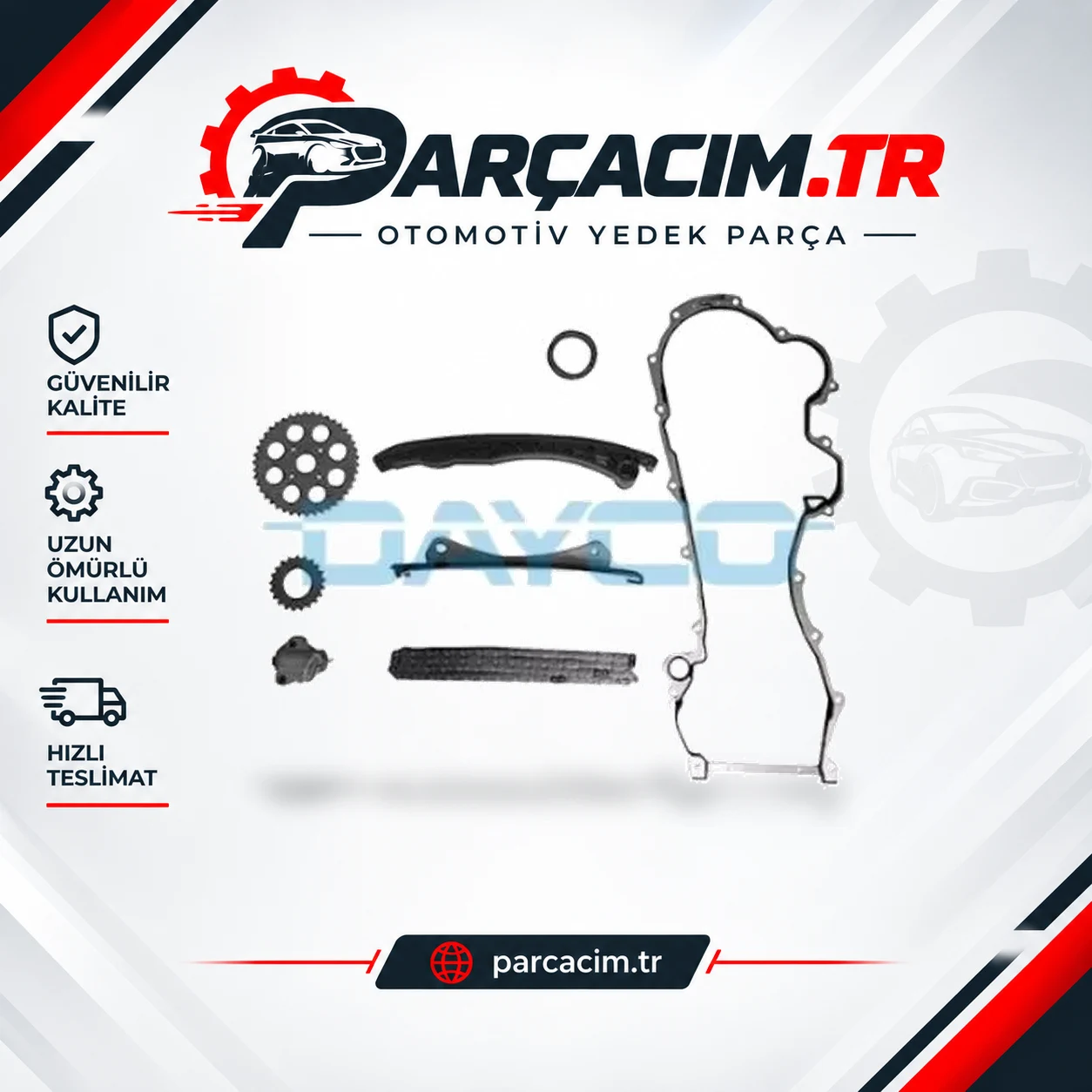 DAYCO Eksantrik Zincir Gergi Seti KTC1000