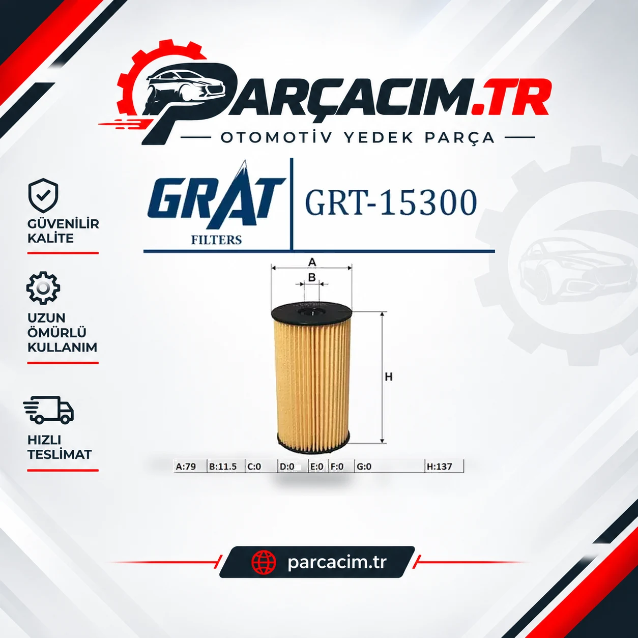 GRAT Yakıt Filtre