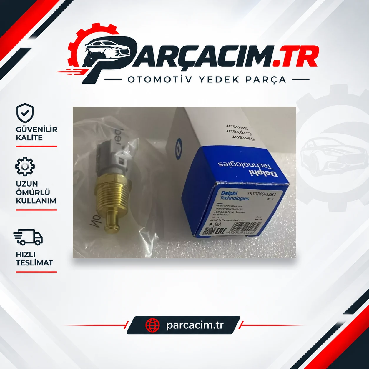 DELPHI Su Sıcaklık Hararet Müşürü TS10240-12B1