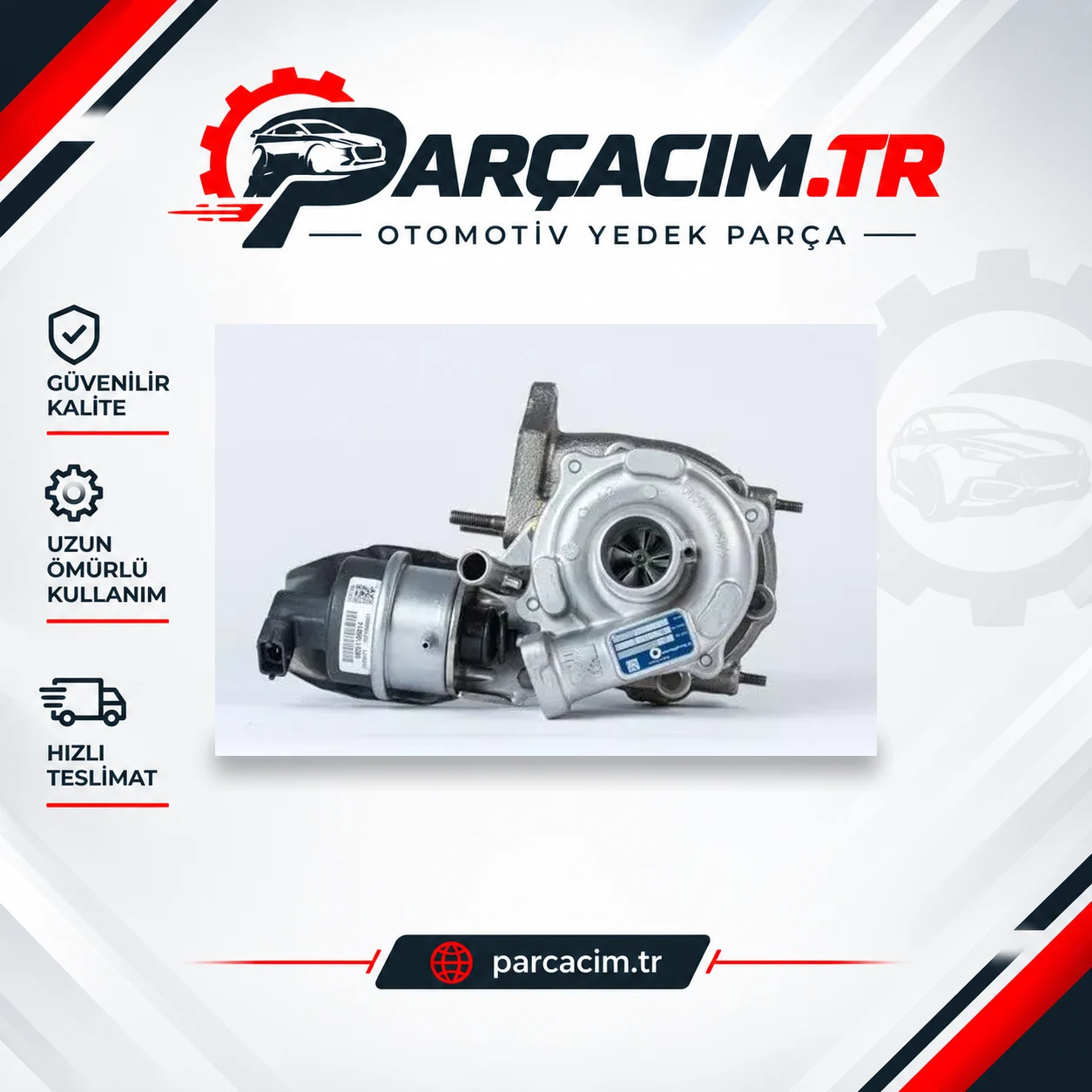 BORGWARNER KKK Turbo Şarj Euro 5 Komple 54359880027