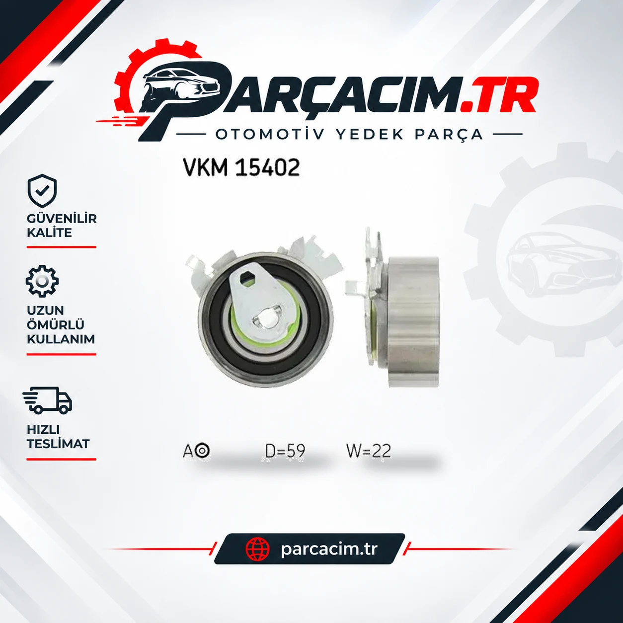 SKF V Kayış Gergi Rulmanı VKM15402