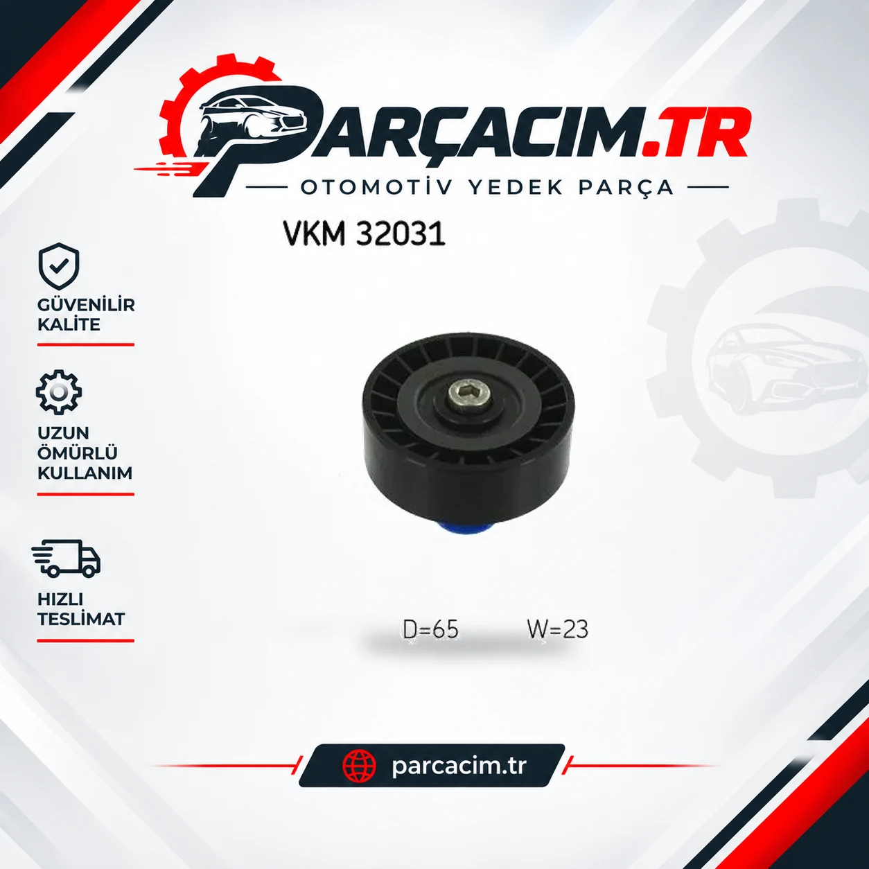 SKF V Kayış Gergi Rulmanı VKM32031